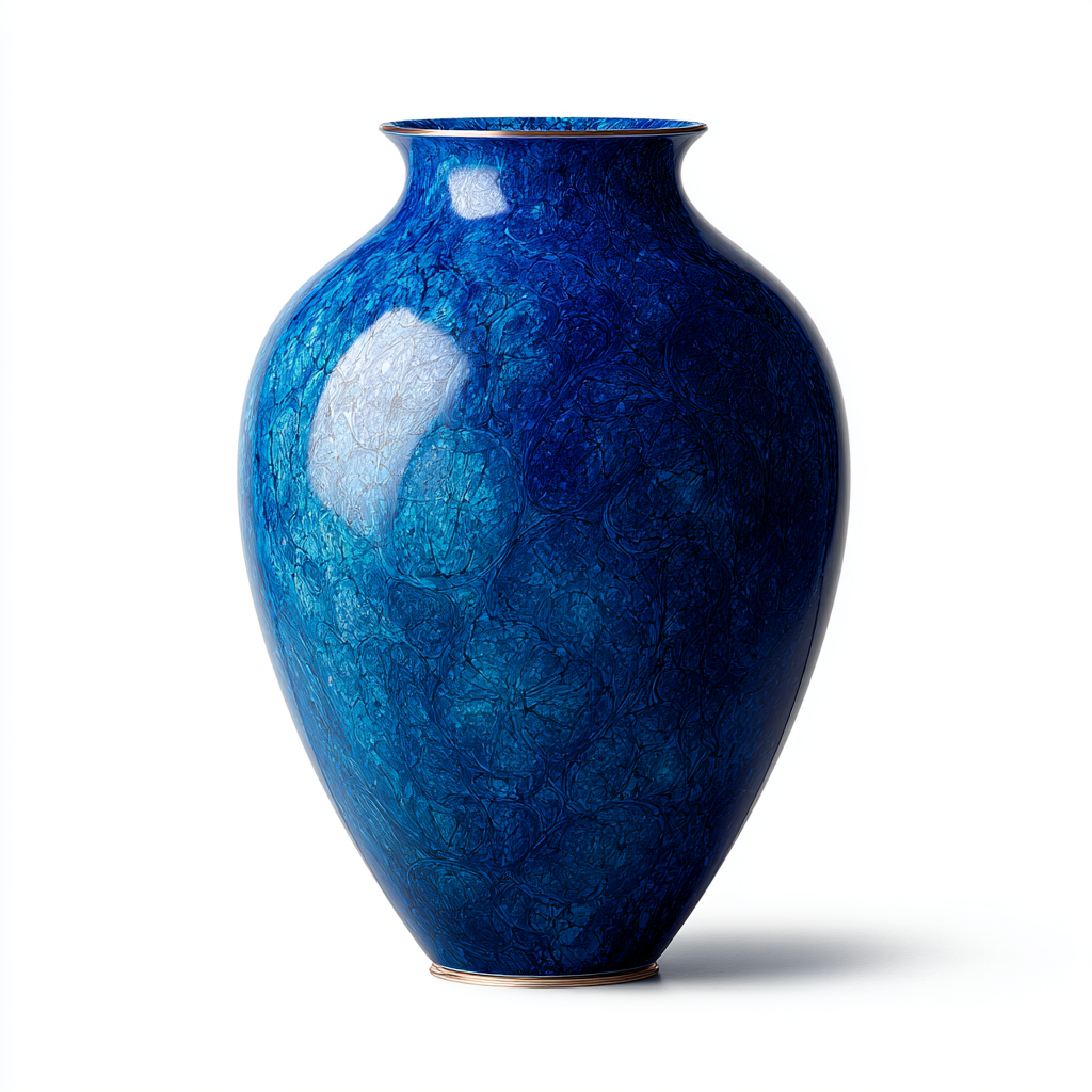 Vase Solenne Blue